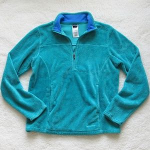 Patagonia 1/4 Zip Pullover Turquoise Size M